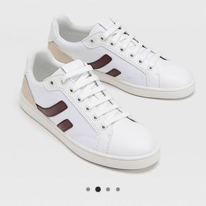 Stradivarius sneakers white